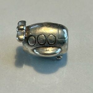 Authentic RETIRED HTF Pandora Plane Airplane Charm ALE 925 Free Ship!